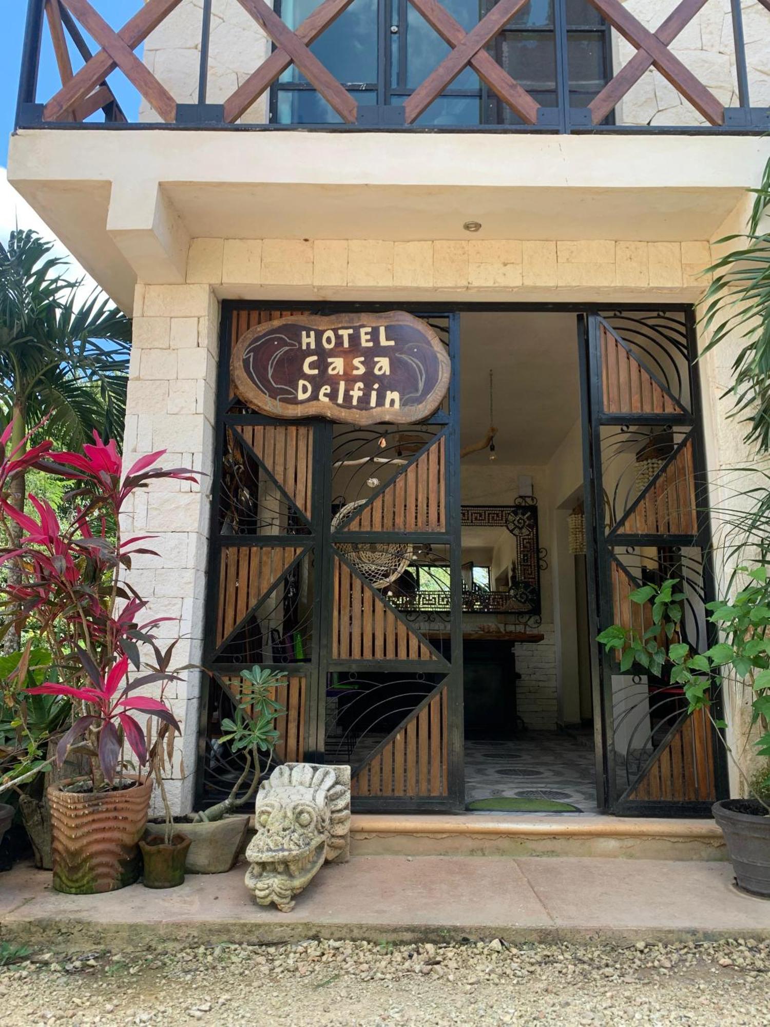 Апартаменти Casa Delfin Tulum Macario Gomez Екстер'єр фото